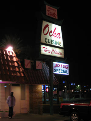 Ocha Thai doesn't look like much but its menu is full of northern Thai specialties.