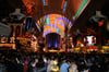 About 30,000 partiers filled the Fremont Street Experience to ring in 2010.
