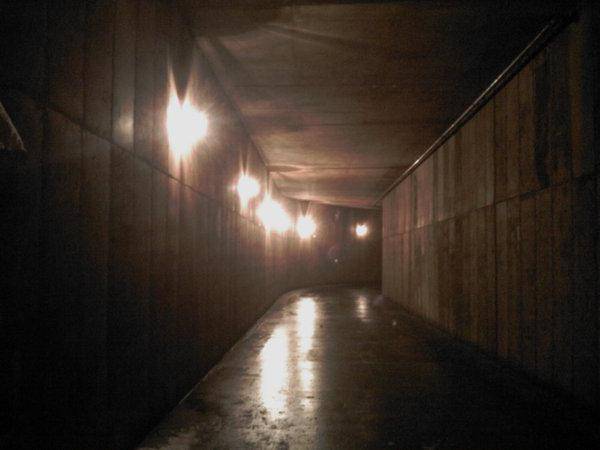 Like something out of the movie 300, a creepy tunnel leads to two mountainside party mansions in Park City. 