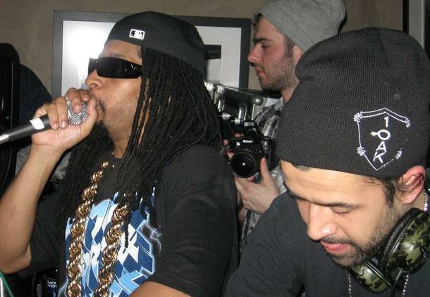 Lil Jon and DJ Jus Ske at Danny Masterson's Downstairs Nightclub during Sundance 2010