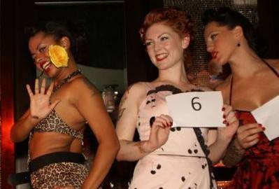Meow! Contestant No. 5 on the left took home the $2,500 in cash and prizes.