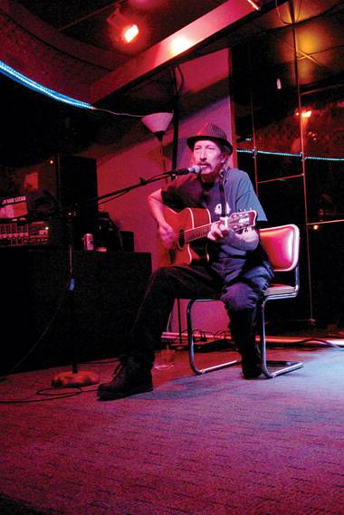 Dekan Luos hosts “folktrician” open mic night at Turk’s Bar and Lounge on Tuesdays.