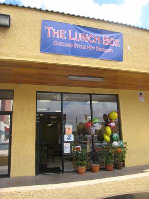 The Lunch Box opened its door Monday across from UNLV.