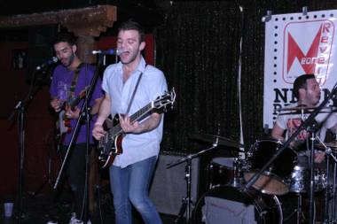 The So So Glos came all the way from Brooklyn to play Neon Reverb.