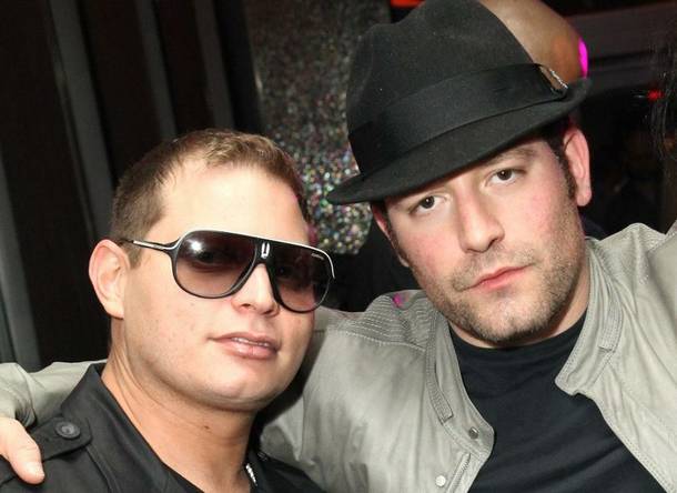 Hip-hop impresario Scott Storch, left, pictured with David Weintraub, is rumored to be have his eye on Vegas for his DJ debut.