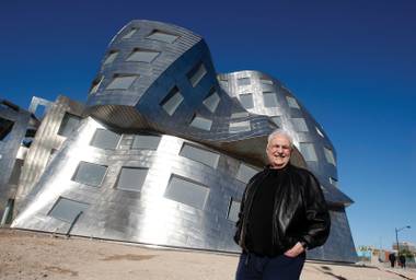 Las Vegas gets a new landmark with Frank Gehry’s new Lou Ruvo Center for Brain Health.