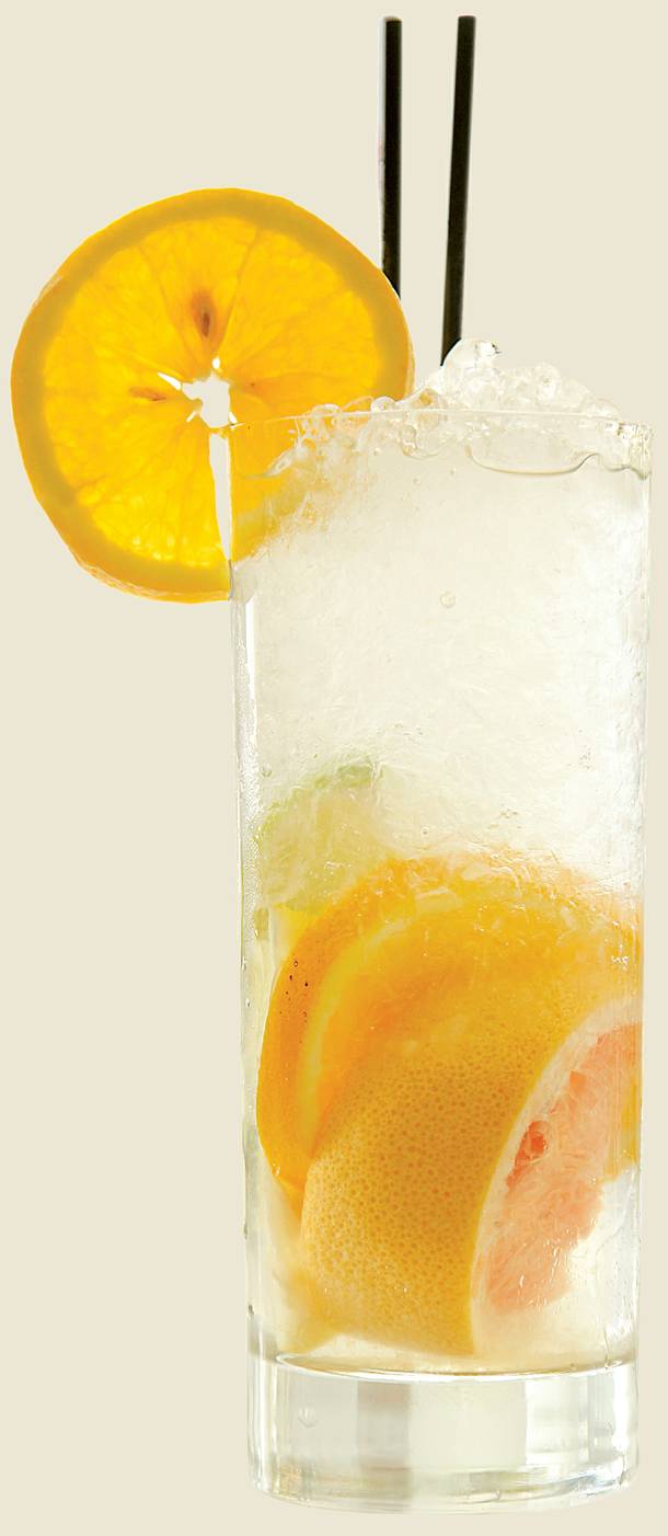 Rhumbar's refreshing spin on a summer cocktail: The Cooler. 