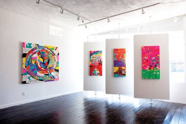 Trifecta Gallery exhibits emerging artists and locals with consistent quality and balance of style.