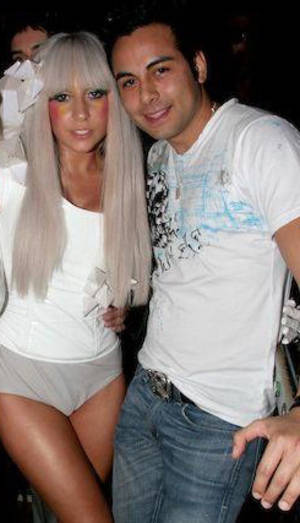 Lady Gaga and Eduardo Cordova in 2008.