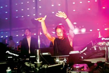 What a character: Bob Sinclar, aka Christophe Le Friant, spins at Haze.