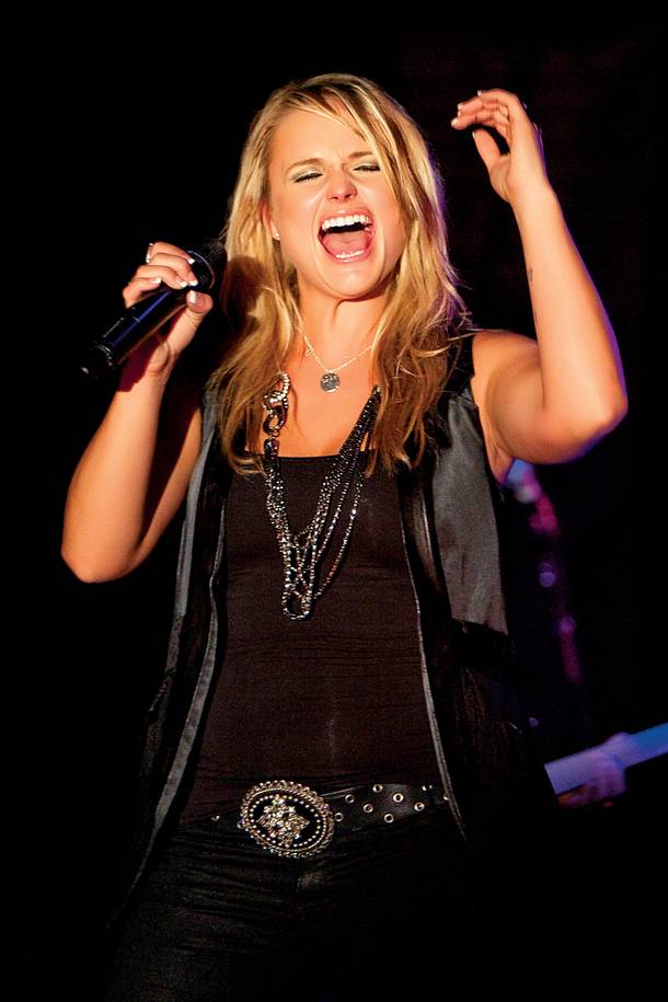 Miranda Lambert takes the stage at the Palms' Pearl Concert Theater on Dec. 10.