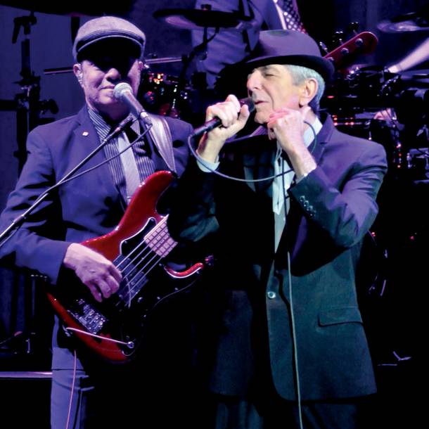Leonard Cohen at the Colosseum December 10, 2010.