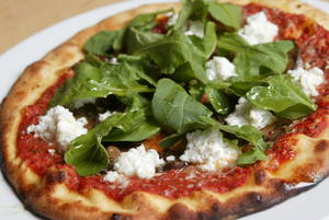 Neapolitan Pizza at Sammy's Woodfired Pizza. 