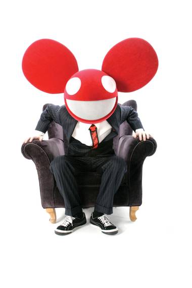 Deadmau5 (pictured) rules. Now check out his apprentice, DJ Feed Me, when he debuts in Las Vegas on March 23.