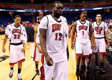 Better luck next year: Despite a strong season, the Rebels lost to Illinois in their first NCAA tournament game.