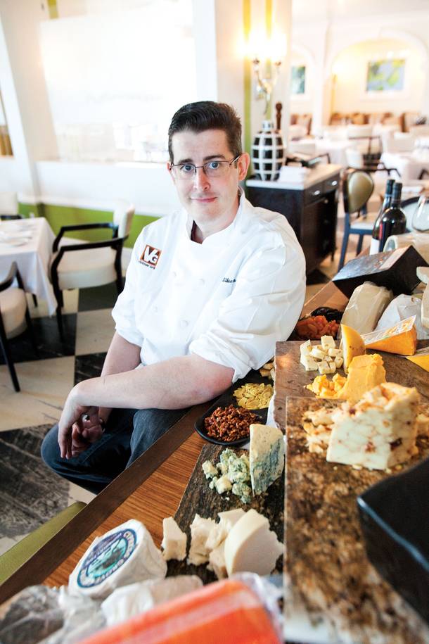 Matthew Silverman, chef of the Vintner Grill.