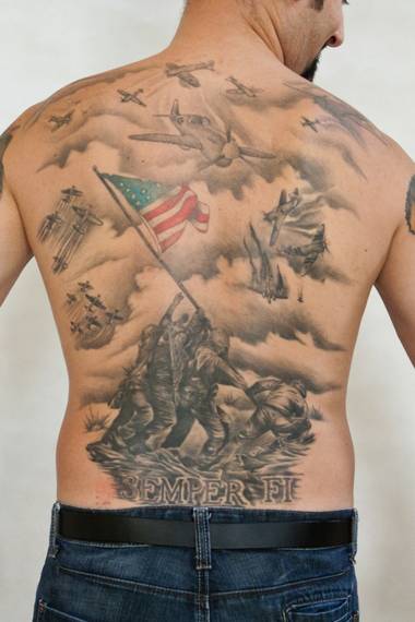 Want to understand why James McGibney started Cheaterville.com? The former Marine says the answer is written on his back: Semper Fi, latin for “always faithful.”