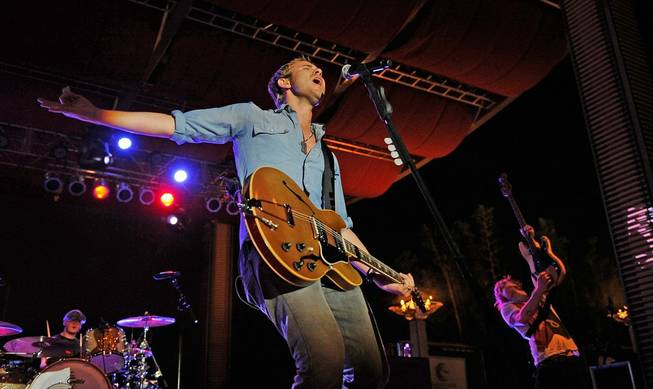 Frontman Jason Wade of Lifehouse at Epicurean Charitable Foundation's fundraiser M.E.N.U.S. at M Resort on Sept. 30, 2011.