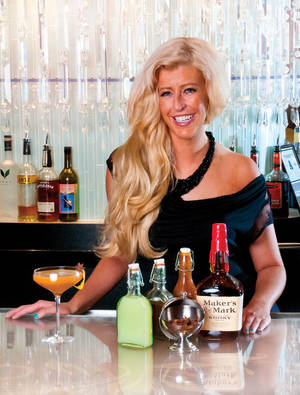 Chandelier Bar GM Mariena Mercer makes culinary-focused cocktails based on personal experiences, like our cover cocktail, The Angel's Landing. 