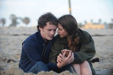 Yelchin and Jones, together, but not for long.