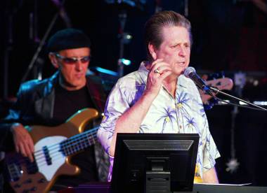 Brian Wilson performs at Boulder Station on October 30, 2004.