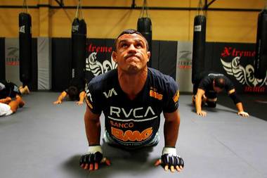 UFC fighter Vitor Belfort 