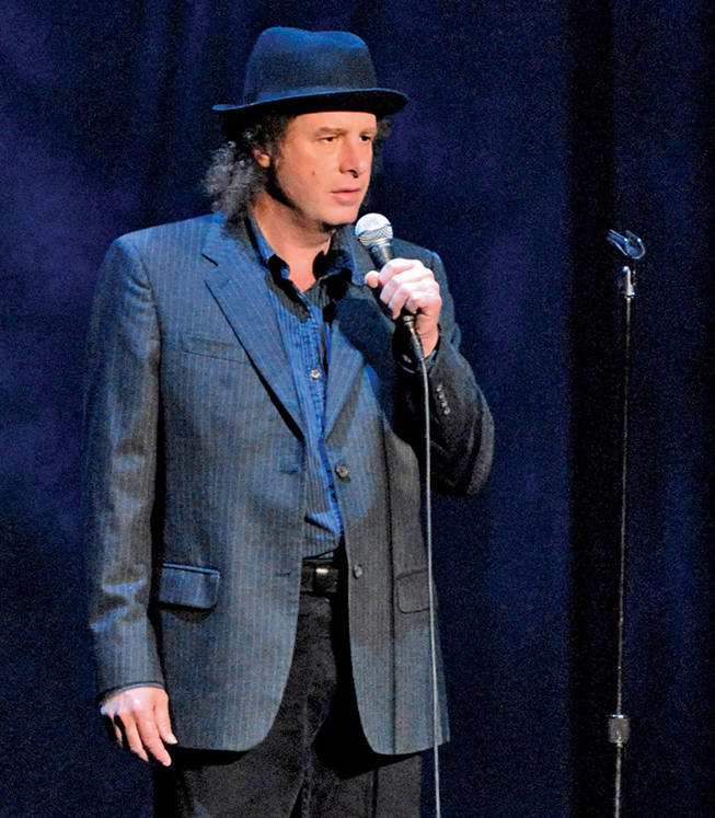"What's another word for Thesaurus?" Steven Wright brings his strange, wonderful observations to the Orleans this weekend.