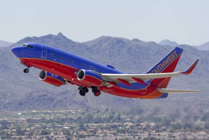 Southwest began serving Las Vegas with nine flights a day. The company now handles close to 200.