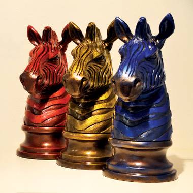 Miguel Rodriguez’s “Three Angry Zebras”