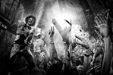 LMFAO's DJ Redfoo brings his signature style to the Cosmo club each month.
