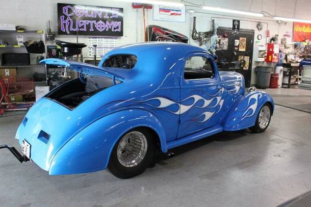 A 1935 Chevy Master Coupe featured on History Channel's Counting Cars