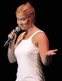 Amy Schumer takes the stage at the Riv September 28-30.