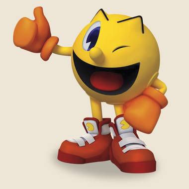 Pac Man gives Hi Scores a thumbs up.