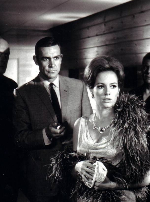 Sometimes bad is better. Luciana Paluzzi in Thunderball.