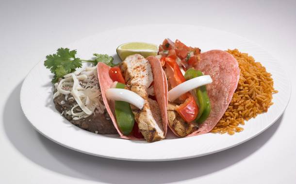 Pink fajitas are on the menu at all Station Casinos Mexican restaurants this month.