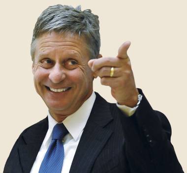 Could Gary Johnson spoil the election?