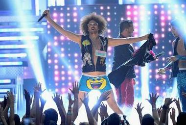 You’ve been dressing like LMFAO all year for Party Rock Mondays. Why stop now?