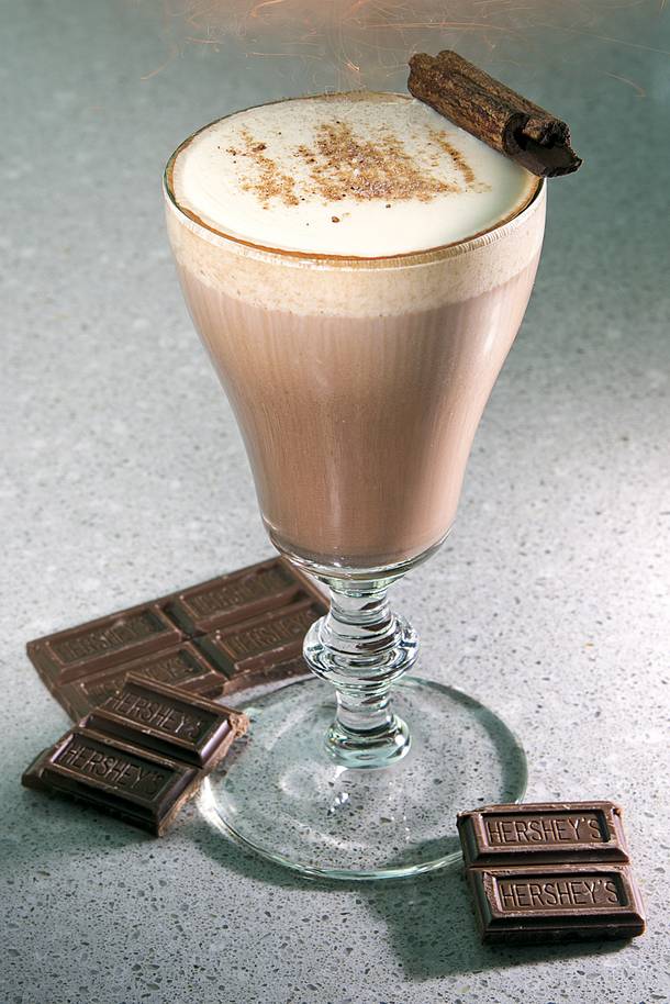 Andrew Pollard's Hot Xocolat, concocted exclusively for the Weekly Booze Issue.
