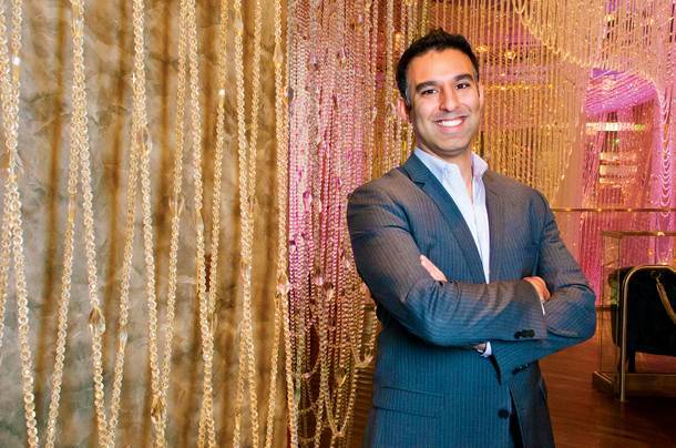Rehan Choudhry, shown here during his days as entertainment director at the Cosmopolitan, plans to launch Life Is Beautiful next fall.