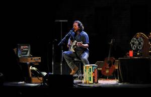 Jason Harris chose Eddie Vedder's stop at the Palms as his top concert of 2012.