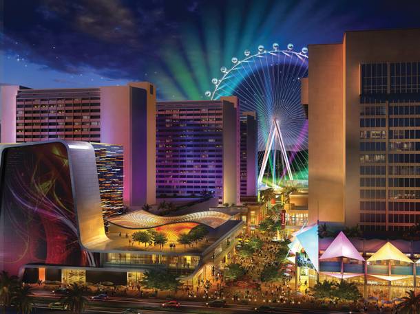 Caesars Entertainment is betting everyone will want to hang around at the LINQ after checking out the High Roller observation wheel.