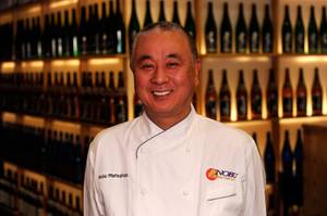 Nobu Matsuhisa is in town to open his brand new Nobu Hotel at Caesars Palace, complete with his largest restaurant in the world.