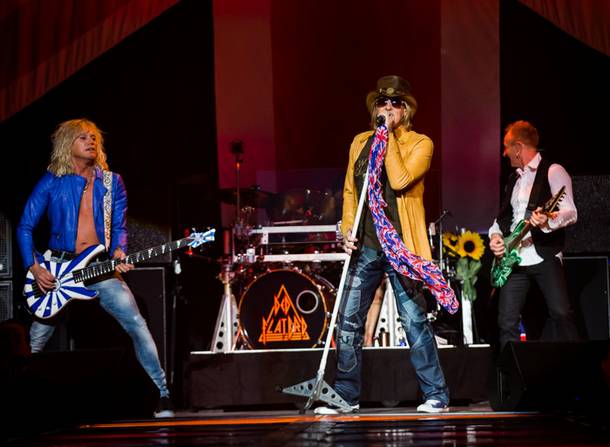 Def Leppard's first performance of Hysteria for its Joint residency was a polished spectacle.
