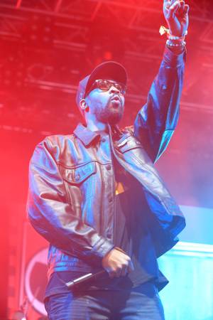 Wu-Tang's RZA rallied a windstorm-swept crowd during Coachella's Sunday sets.