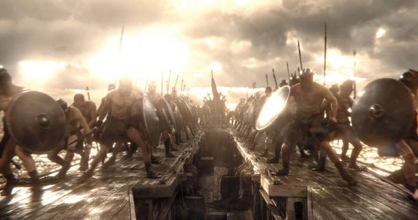 300: Rise of an Empire is built around the battles of King Xerxes.