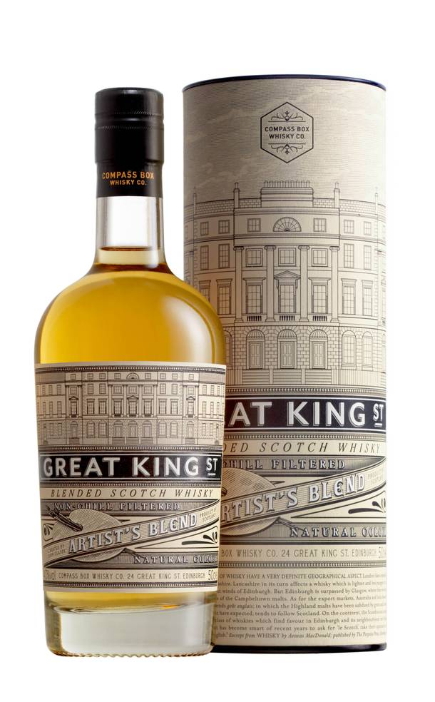 Great King St. is a blend of single malt and grain whiskies that's winning awards and legions of fans.