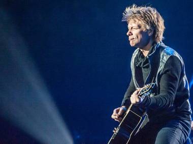 Bon Jovi will return to Vegas for the “Because We Can” tour this fall at the MGM Grand Garden Arena.