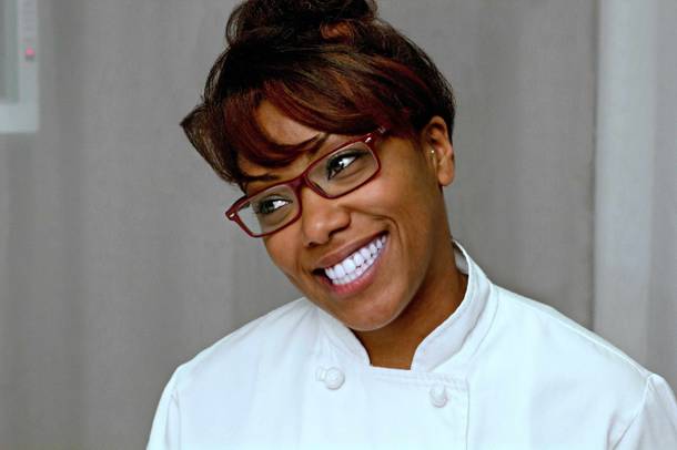 The VIP dining cuisine is courtesy of Top Chef: Seattle's Nyesha Arrington.