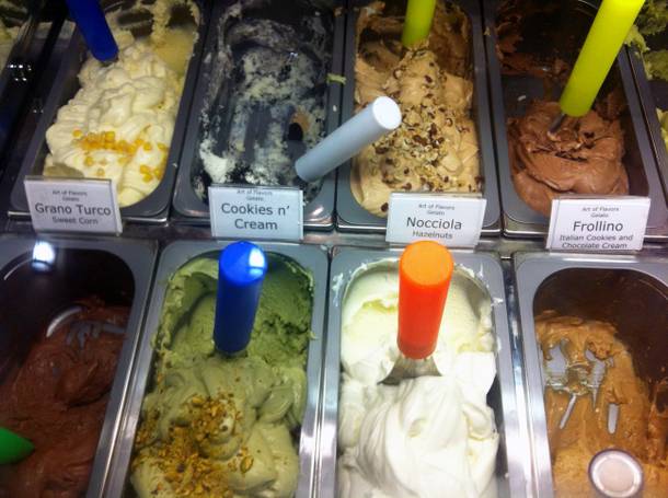 The Art of Flavors serves hand-crafted gelato on Las Vegas Boulevard. 