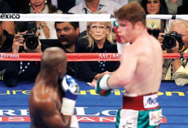 Boxing fans on social media thought they could do better than C.J. Ross during the Mayweather/Canelo fight. But would they want to?